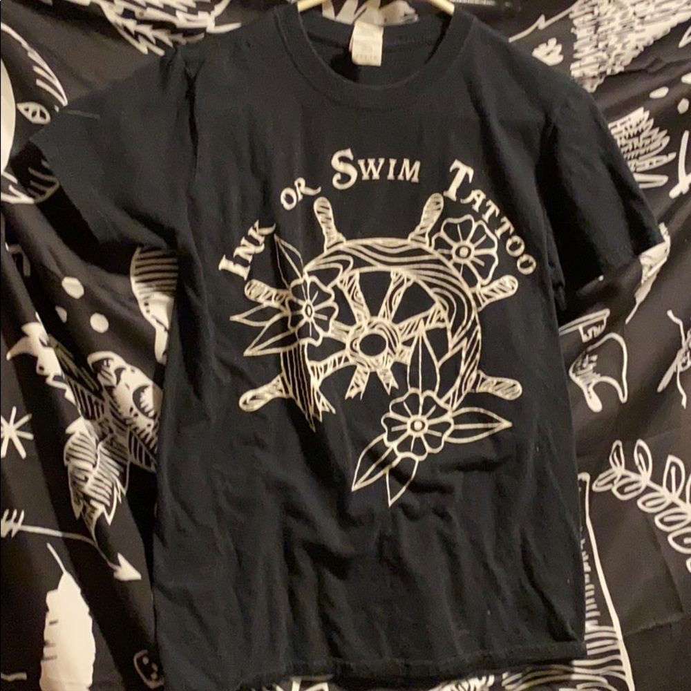 Ink or Swim tattoo shirt